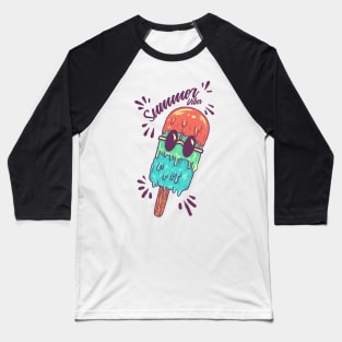 summer ice cream Baseball T-Shirt